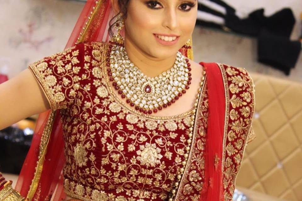 Bridal makeup