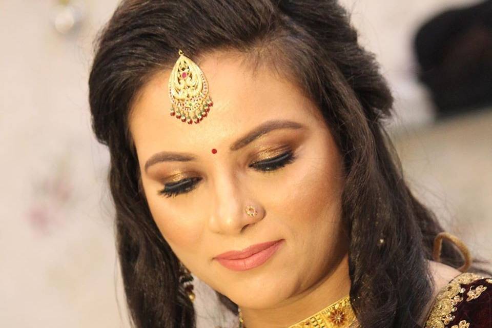 Bridal makeup