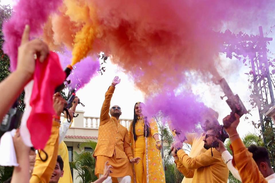 Haldi decor