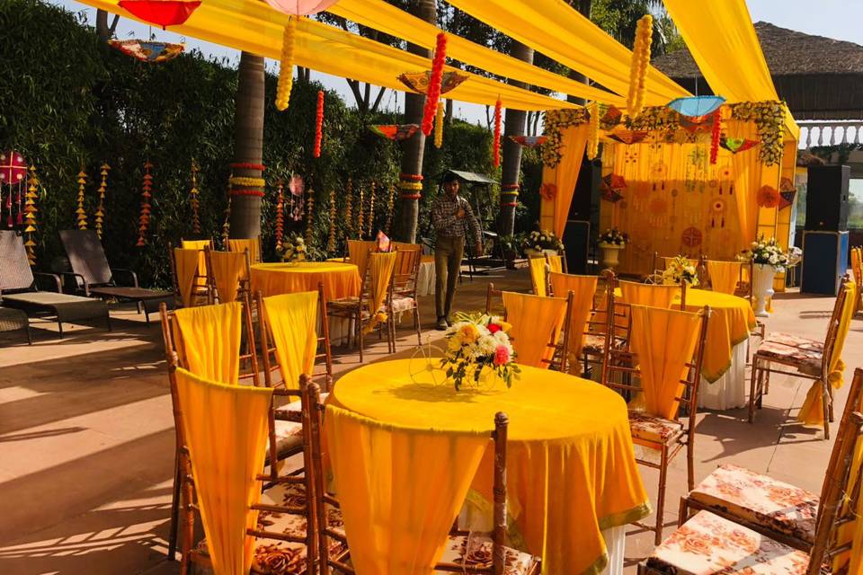 Haldi decor