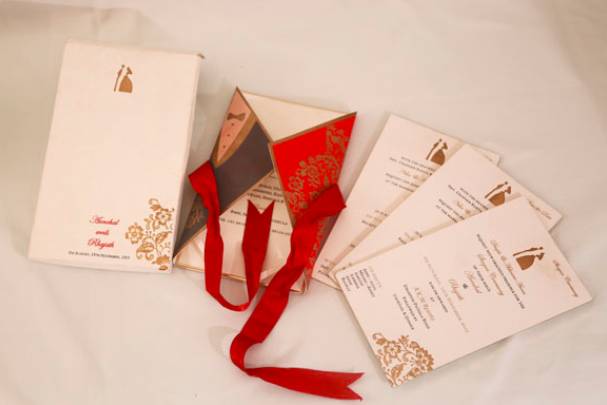 Wedding invitation card