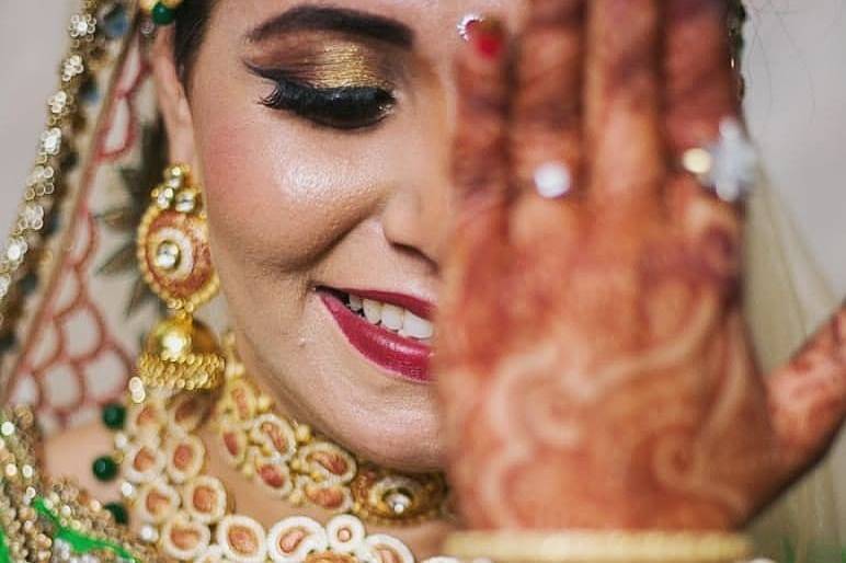 Bridal makeup