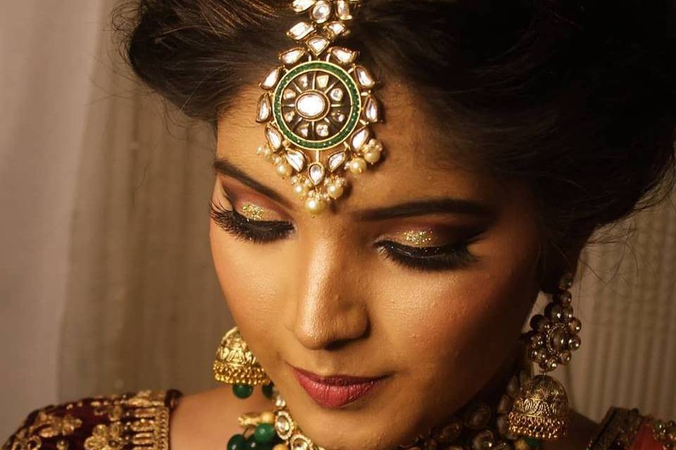 Bridal makeup