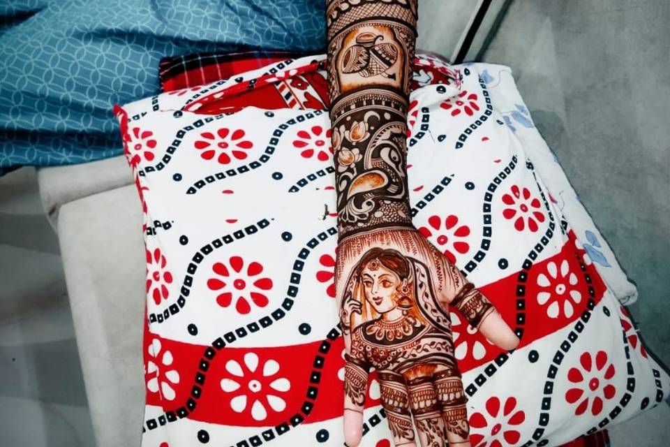 Bridal mehandi