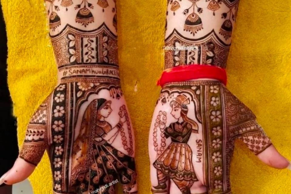 Bridal mehandi