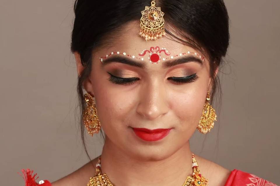 Bridal makeup