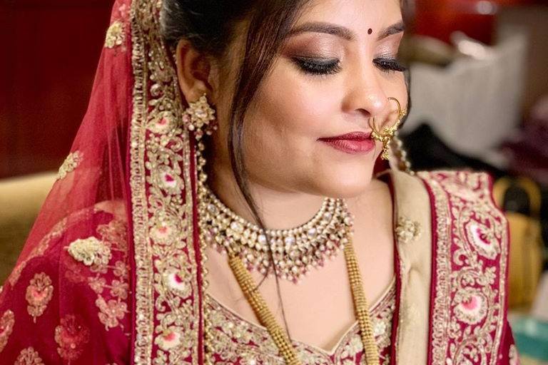 Bridal makeup