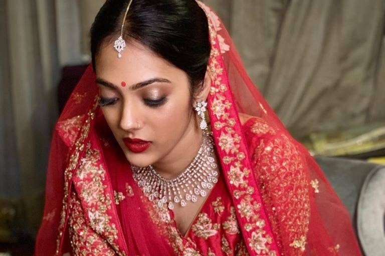 Bridal makeup