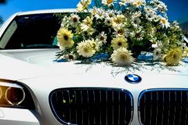 Wedding rental car