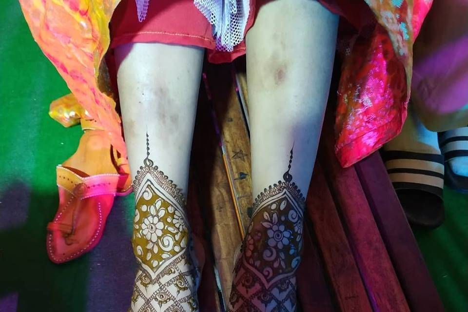 Bridal mehndi