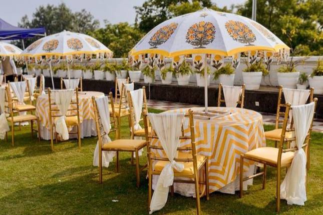 Shivalik Chairs with Draping