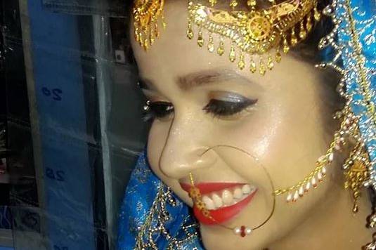 Bridal makeup