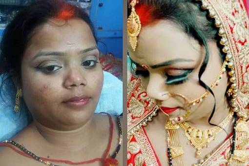 Bridal makeup