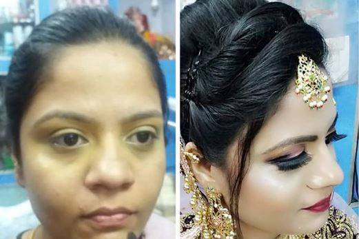 Bridal makeup