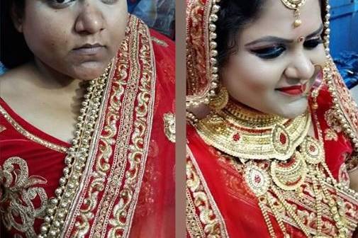 Bridal makeup