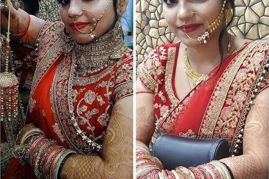 Bridal makeup