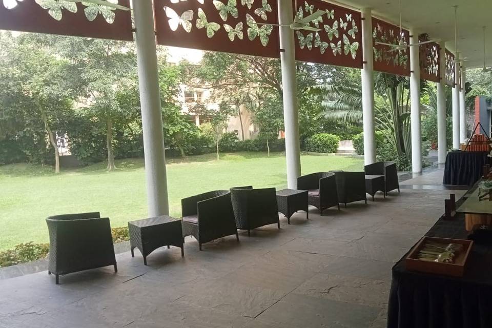 Catering setup