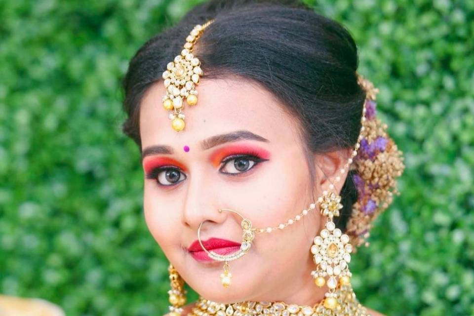 Bridal makeup