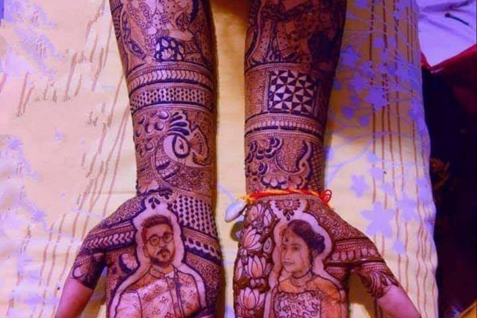 Raju mehandi artist 👨‍🎨