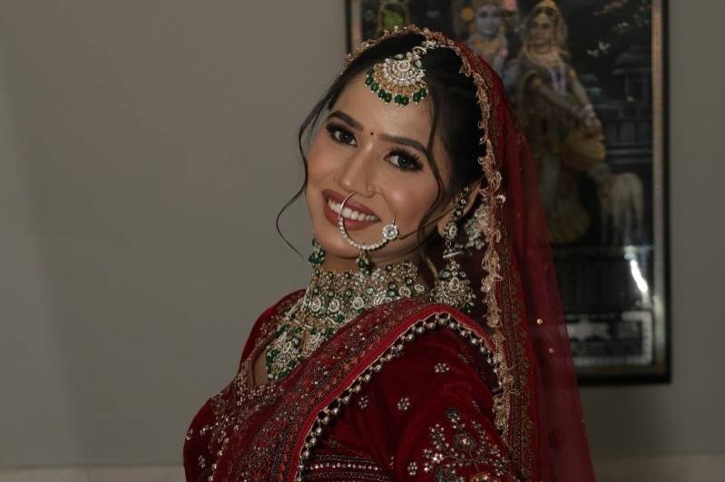 Bridal makeup