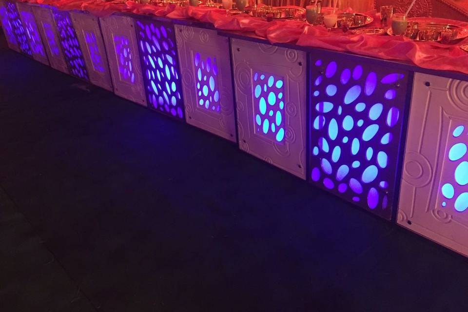 Catering setup