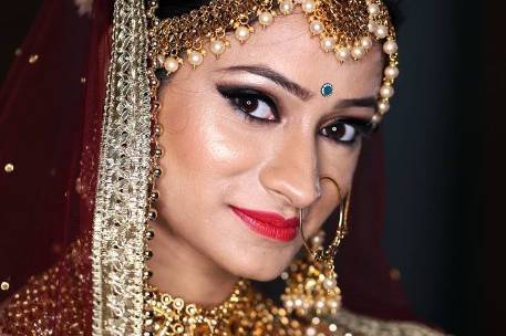Bridal makeup