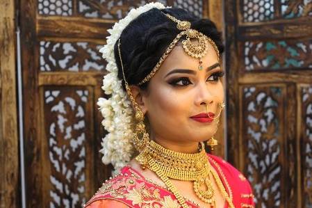 Bridal makeup