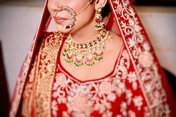 Bridal makeup