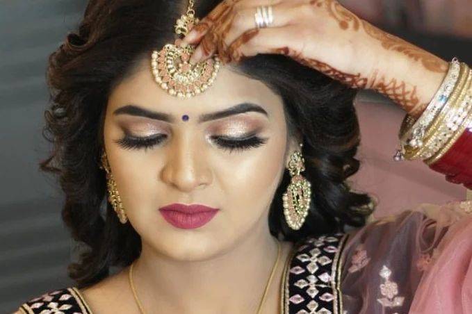 Bridal makeup