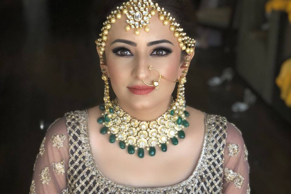 Bridal makeup