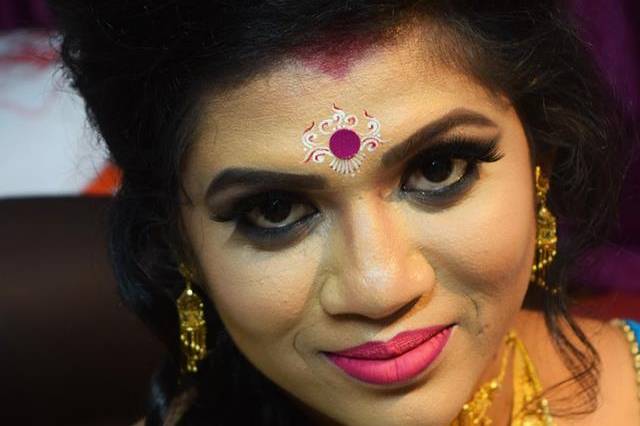 Bridal makeup