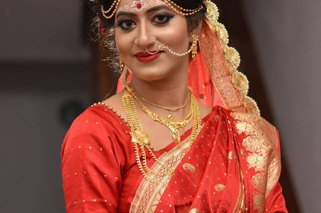 Bridal makeup