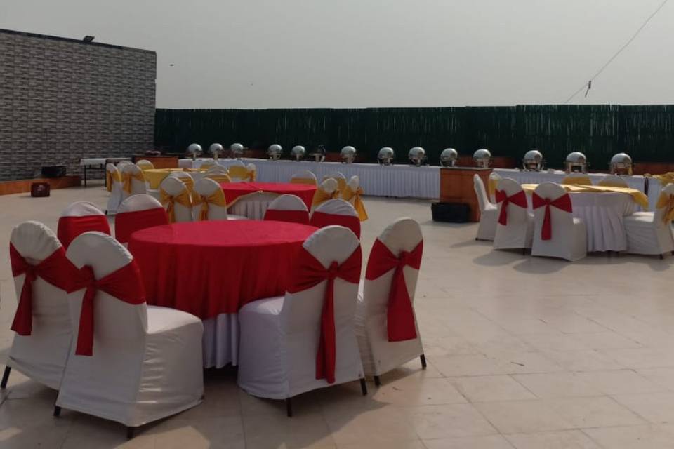 Banquet Attached open area
