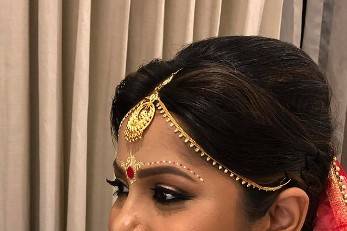 Bridal makeup