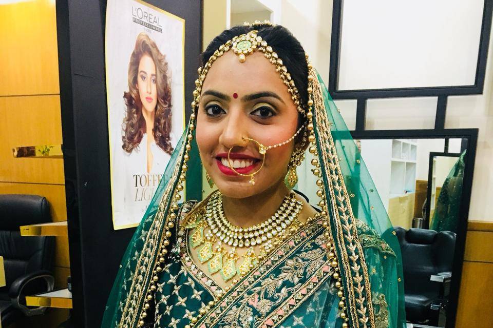 Bridal makeup