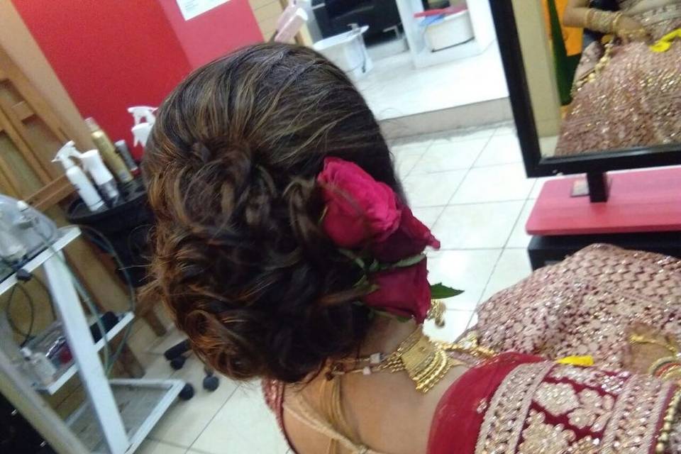 Bridal makeup