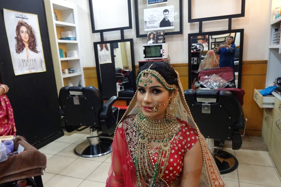 Bridal makeup