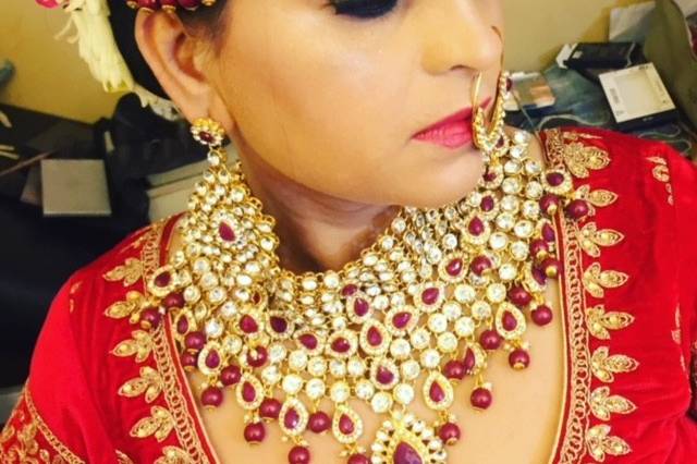 Traditional Coy Bride