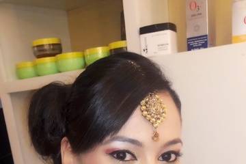 Bridal makeup