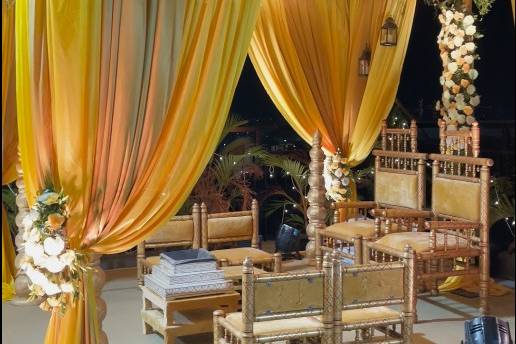 Haldi decor