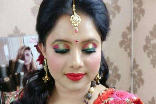 Bridal makeup