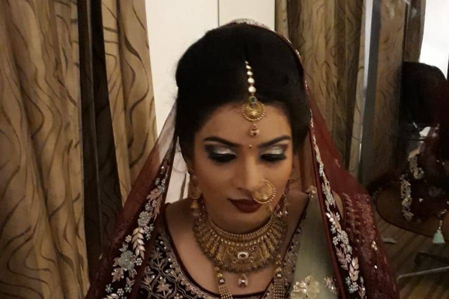 Bridal makeup