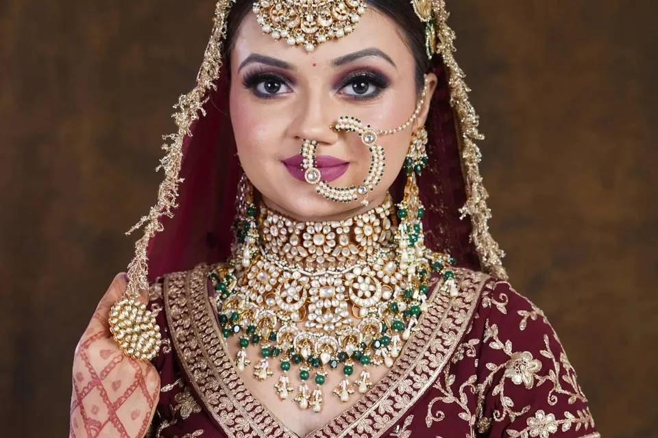 Bridal makeup