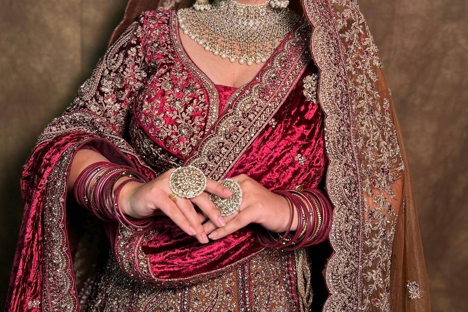 Bridal makeup