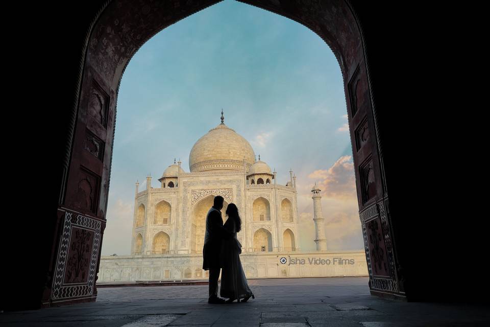 Prewedding in Tajmahal