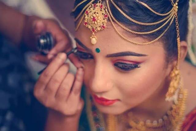 Bridal makeup