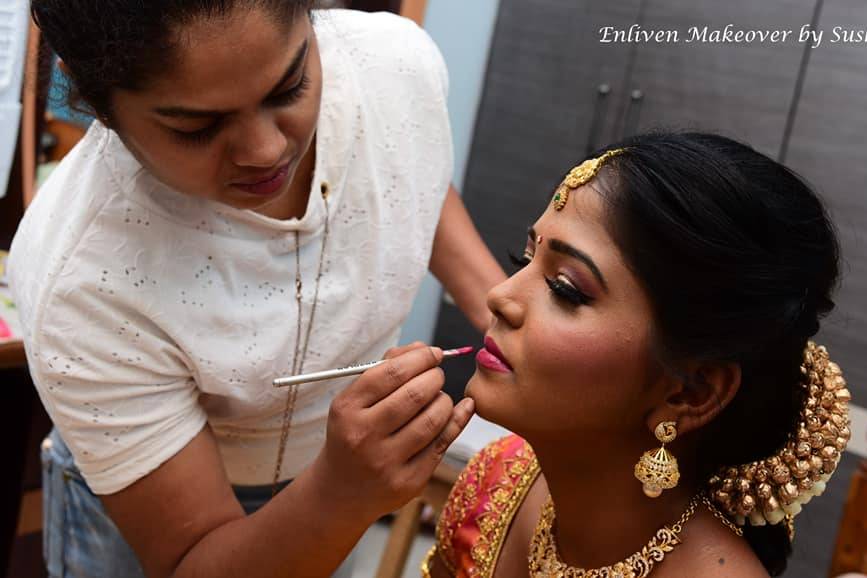 Bridal makeup