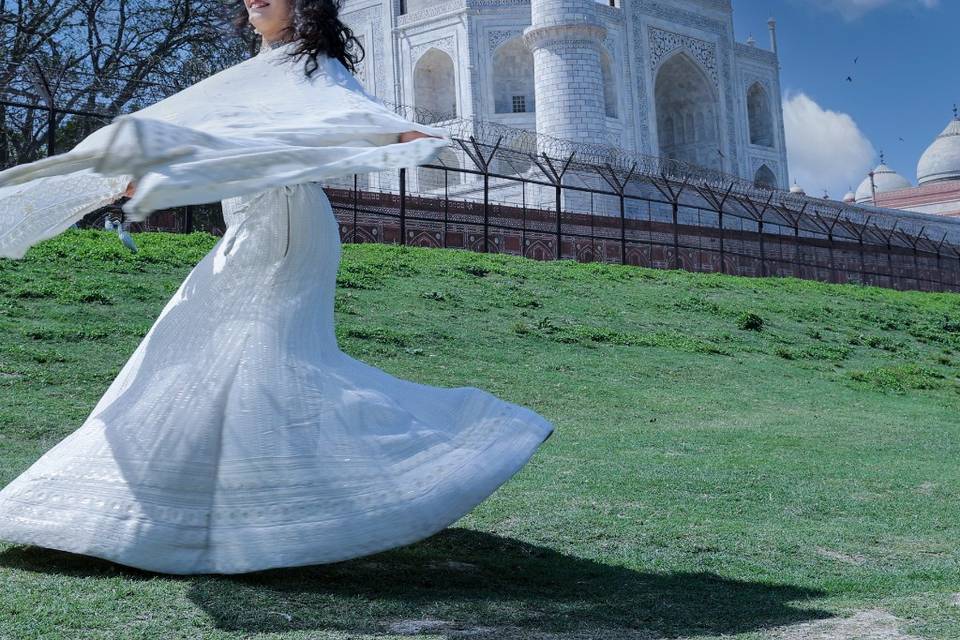 Pre wedding Tajmahal