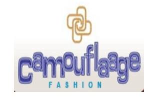 Camouflage fashion logo