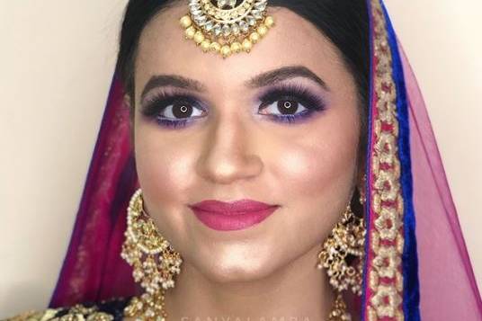 Bridal makeup